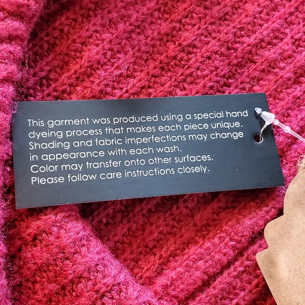Tie Dye Ombré Sweater True Craft